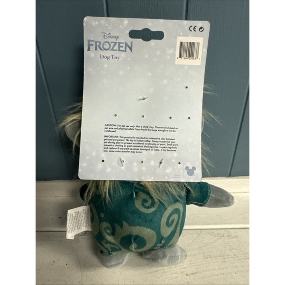 NEW! Disney's Frozen‎ TROLL DOG TOY PLUSH w/ CRINKLE SQUEAKER Heavy Duty, S M L - Picture 3 of 4